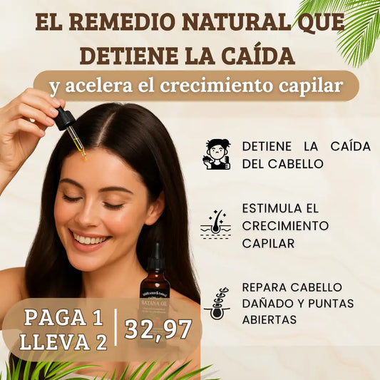 Aceite de batana 15ml®️2X1| Detiene la caída del cabello